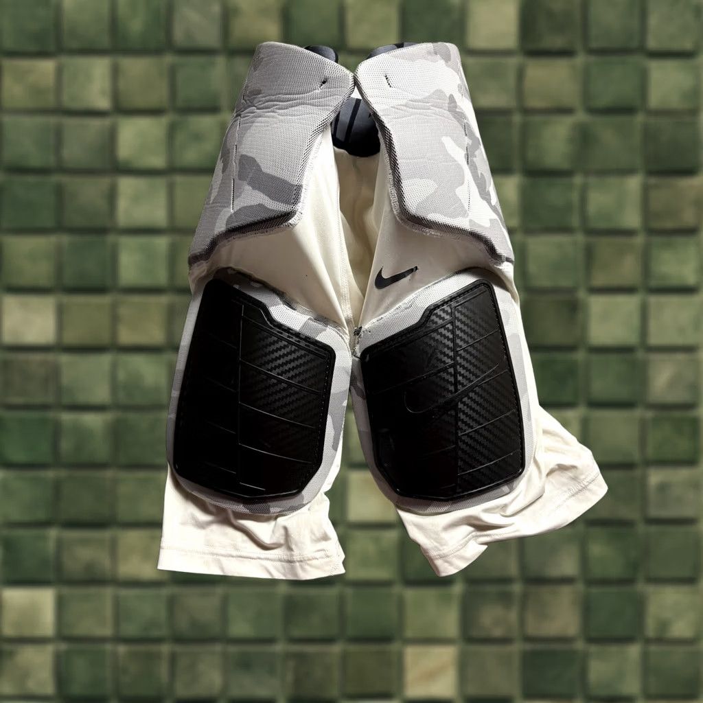 Nike Nike Pro Hyperstrong Padded Compression Shorts Mens Large White Size US 33 - 1 Thumbnail