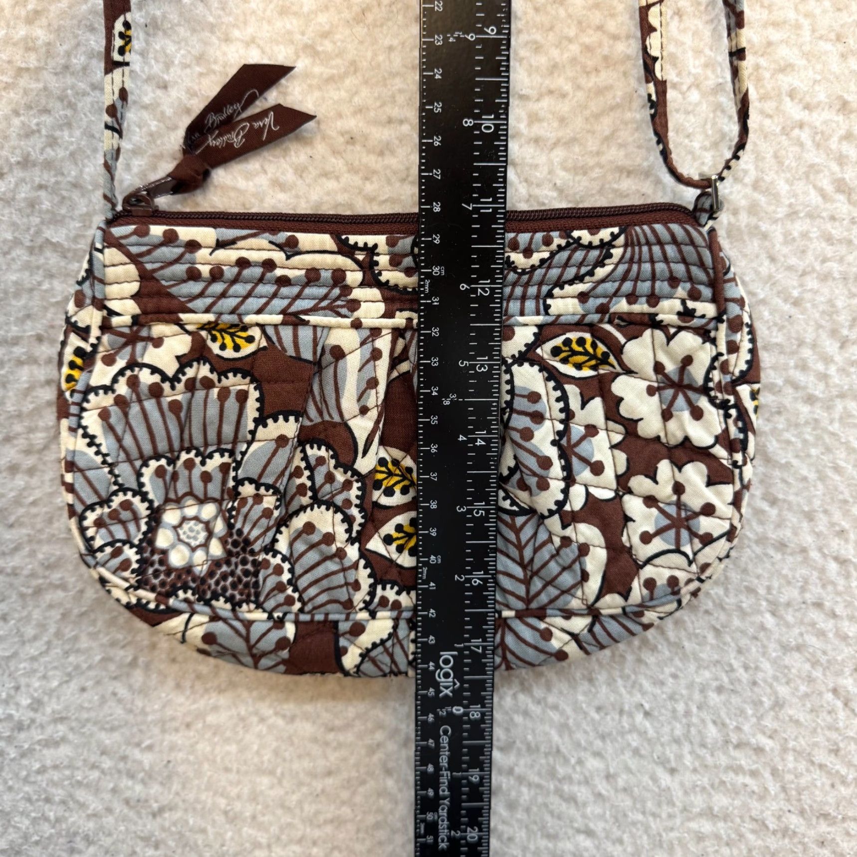 Vera Bradley Vera Bradley Bag Purse Small Slate Blooms Pattern Size ONE SIZE - 4 Thumbnail