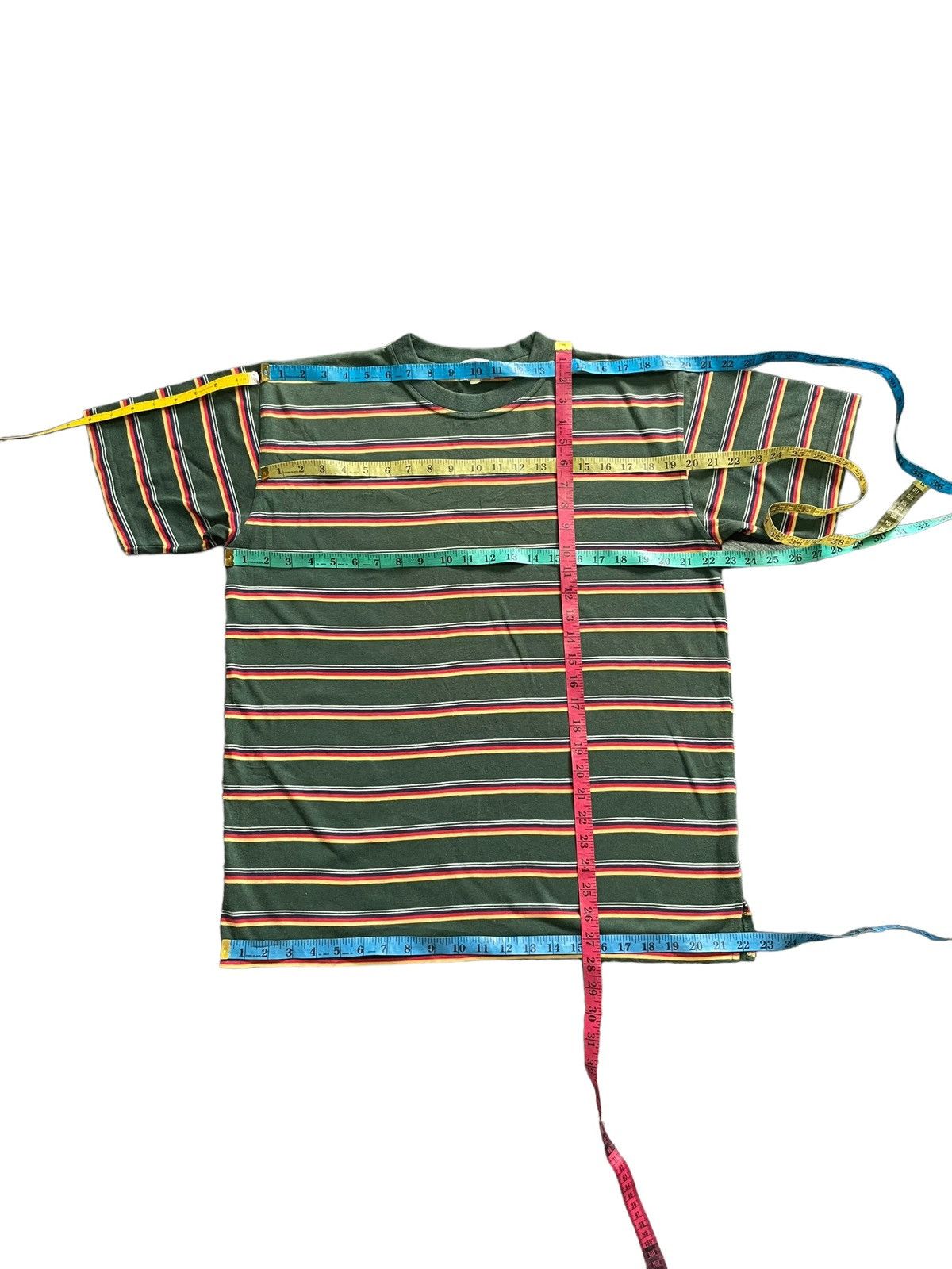 Japanese Brand Queen Hunter Stripes Tshirt Size US L / EU 52-54 / 3 - 6 Thumbnail