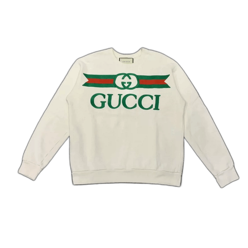 Gucci Gucci Beige Double G Sweatshirt Size S-yf Size US S / EU 44-46 / 1 - 1 Thumbnail