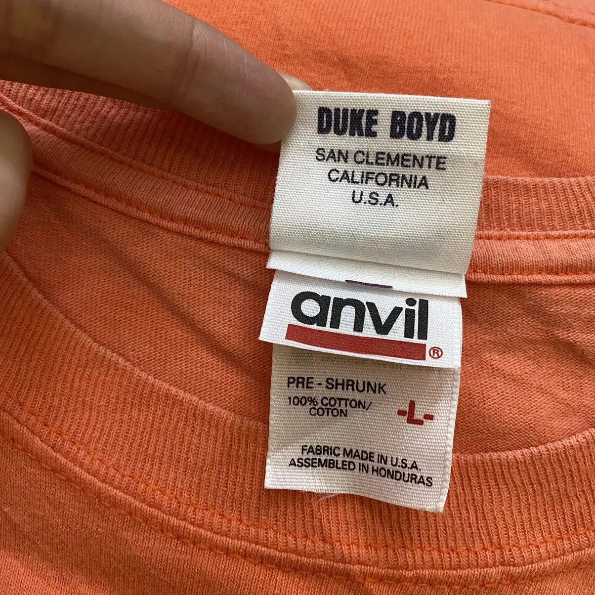 Vintage Vintage DUKE BOYD SURFING San Clemente California Tee Shirt Size US L / EU 52-54 / 3 - 7 Thumbnail