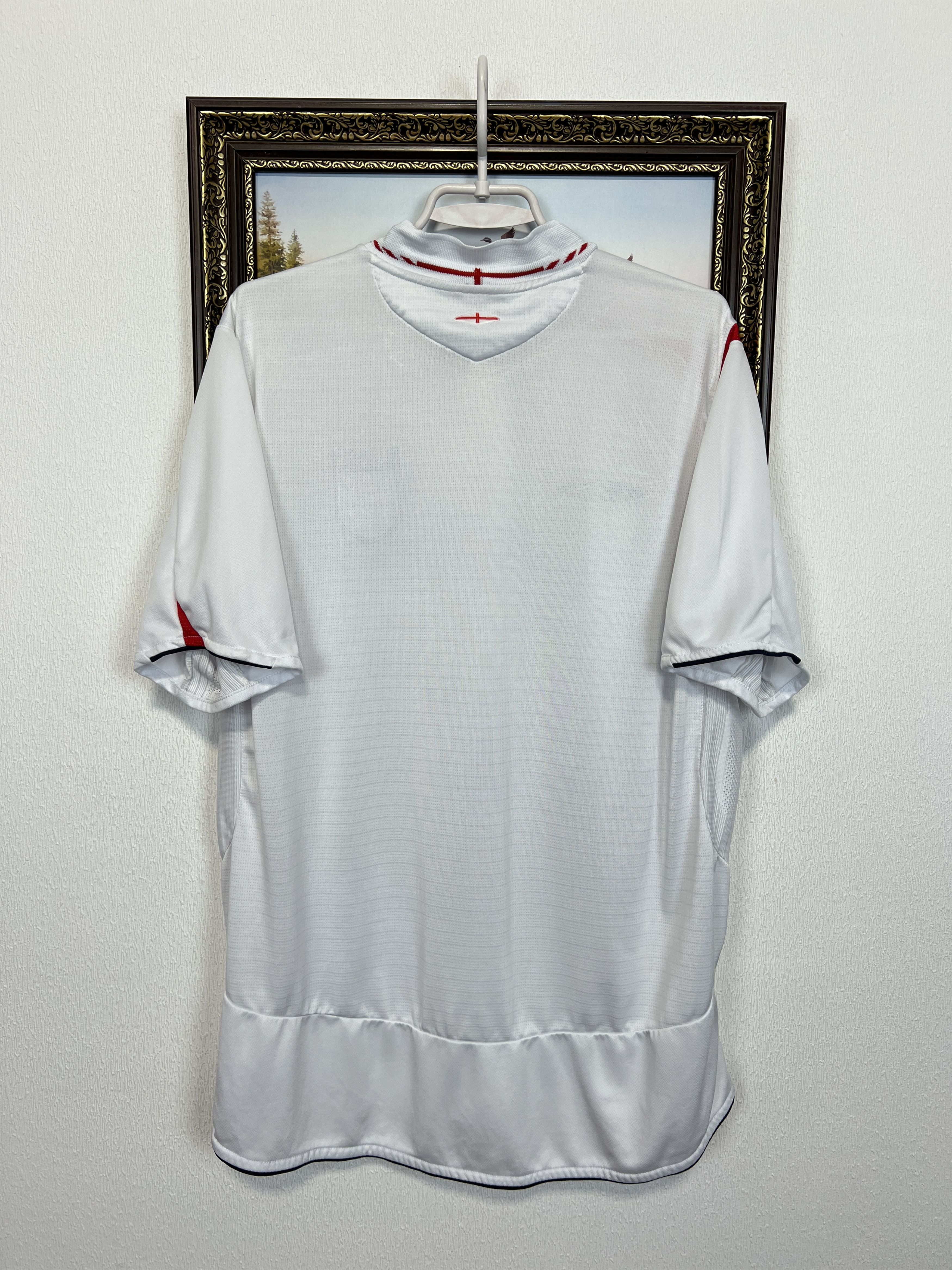 Umbro England Home football shirt 2005 Soccer Umbro Jersey Trikot Size US XL / EU 56 / 4 - 9 Thumbnail