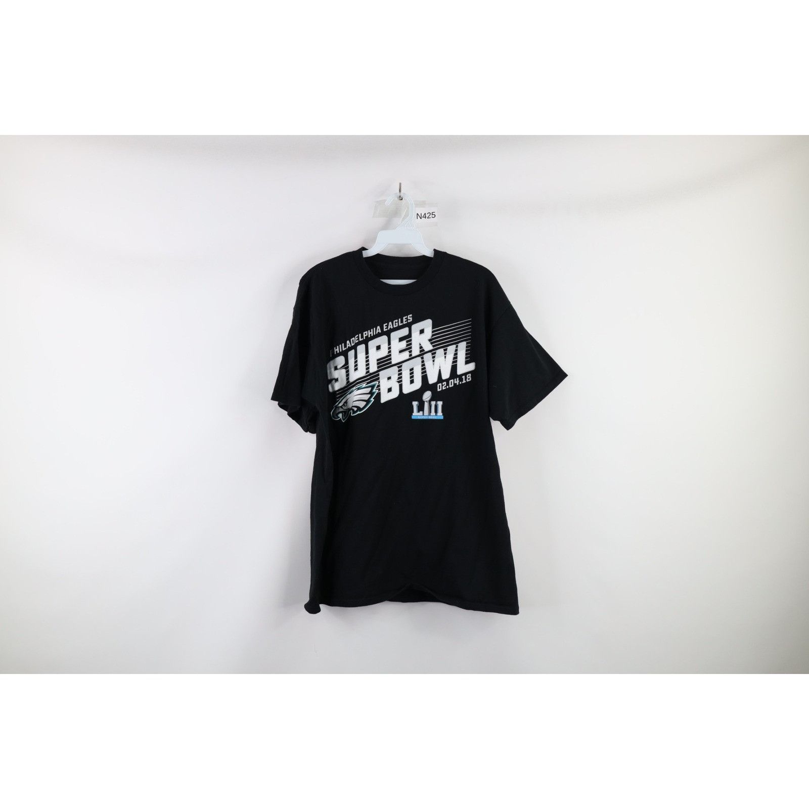 Vintage NFL 2018 Super Bowl Champions Philadelphia Eagles T-Shirt Size US L / EU 52-54 / 3 - 1 Thumbnail