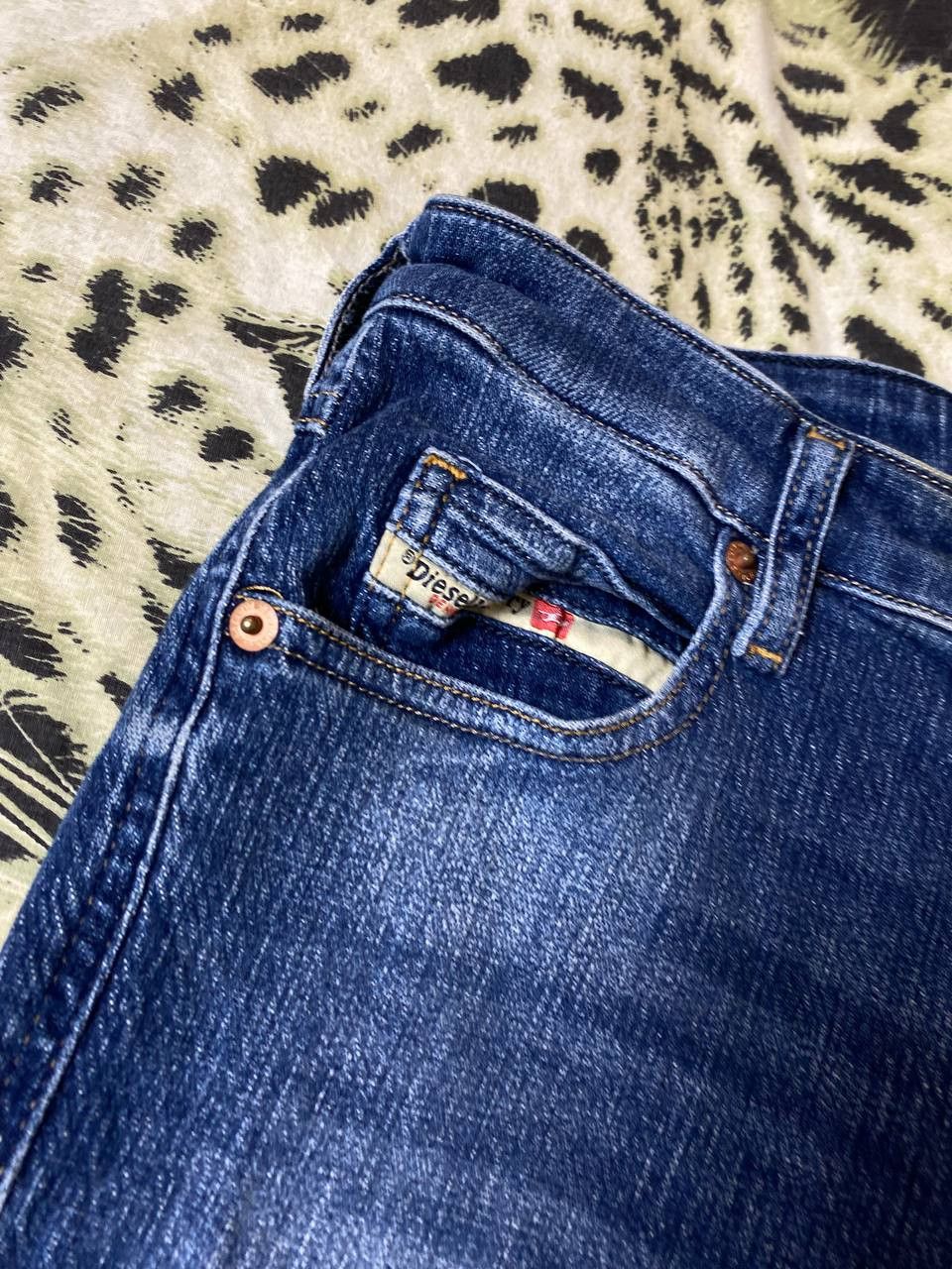 Diesel × Vintage Vintage Diesel Denim Jeans Skinny Fit Logo Size 26" / US 2 / IT 38 - 16 Thumbnail