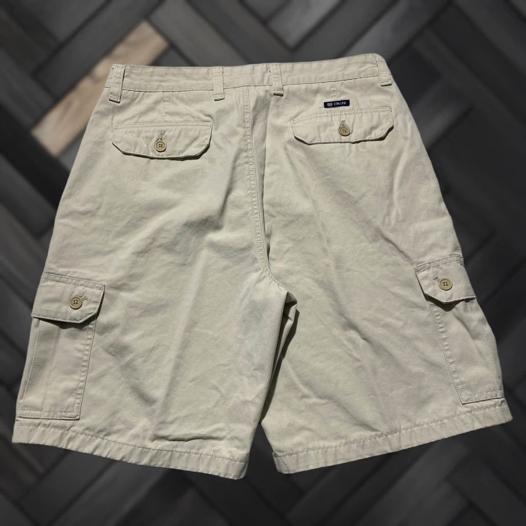 Chaps Chaps Cargo Shorts Mens 36 Tan Cotton Twill 9.5 Inseam Regular Cargo Pocket Placeholder? Size US 36 / EU 52 - 1 Thumbnail