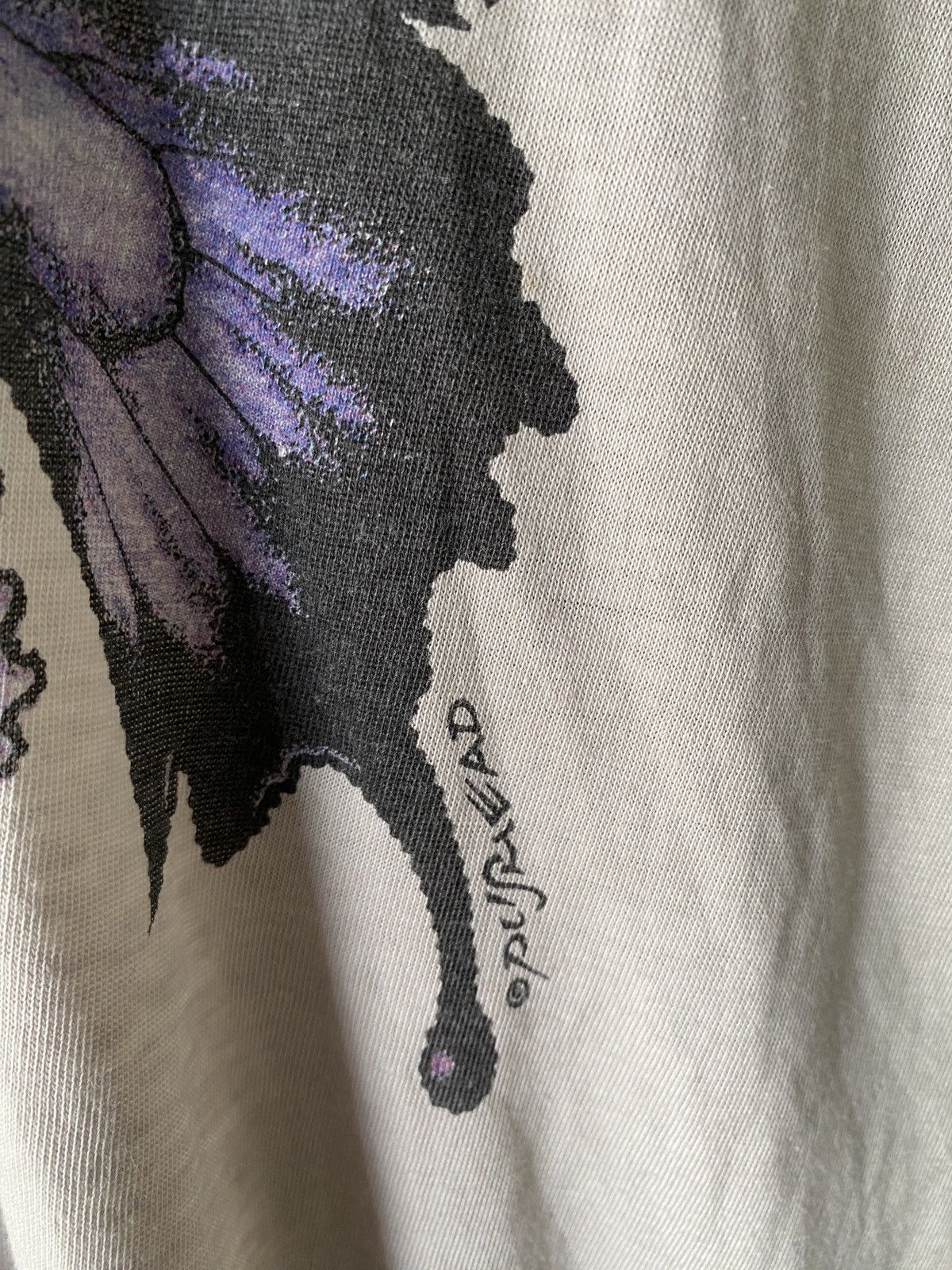 Hysteric Glamour 2000s - Hysteric Glamour Pushead Design Raglan Tee Size US S / EU 44-46 / 1 - 9 Thumbnail