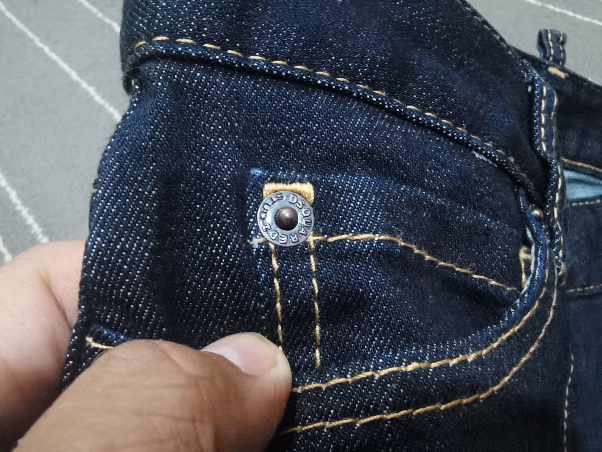 Dsquared2 DSQUARED2 blue Denim skinny W29 5131 Size 29" - 4 Thumbnail