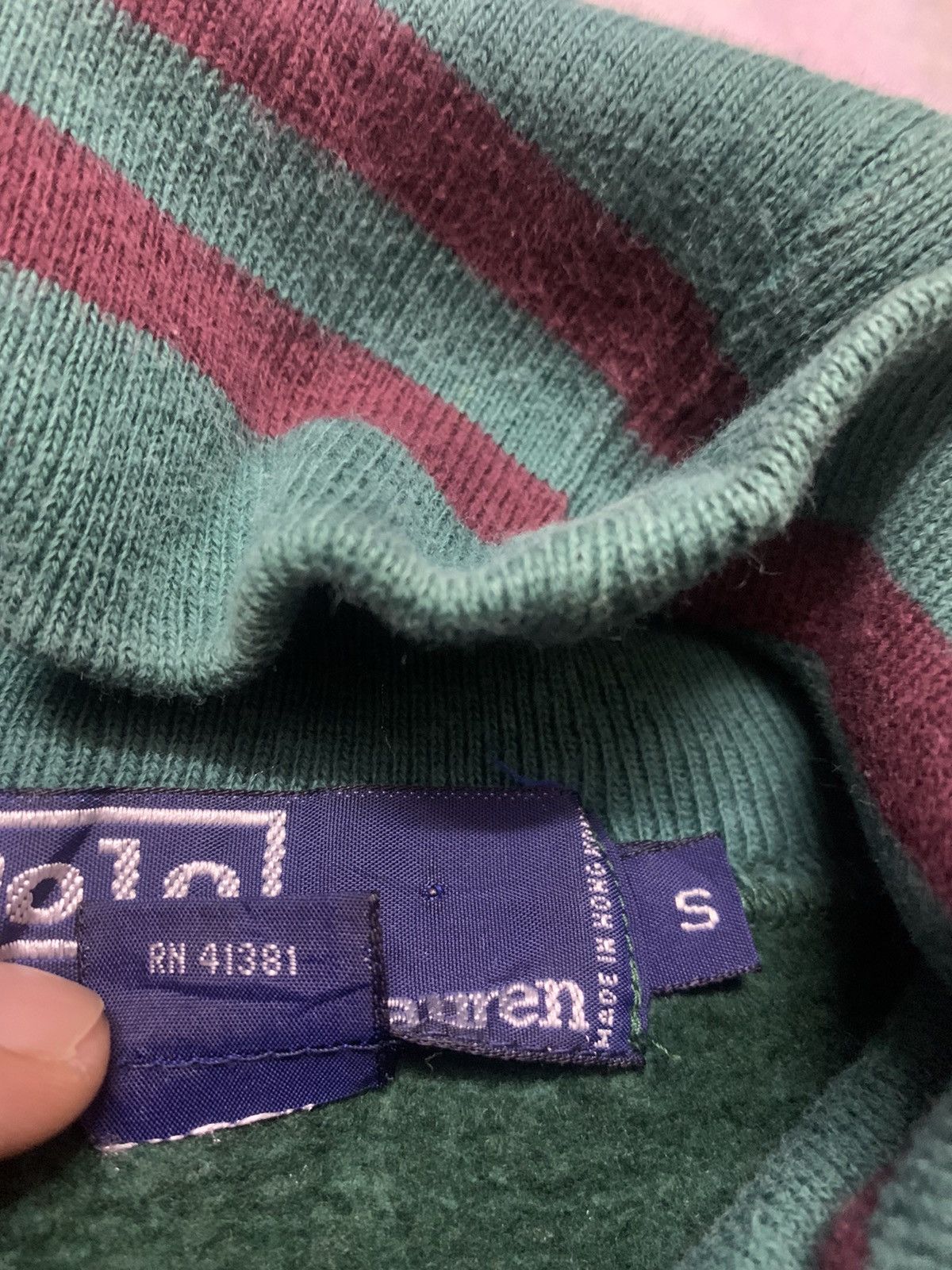 Ralph Lauren Vintage PRLC Turtleneck Sweatshirt Size US M / EU 48-50 / 2 - 10 Thumbnail