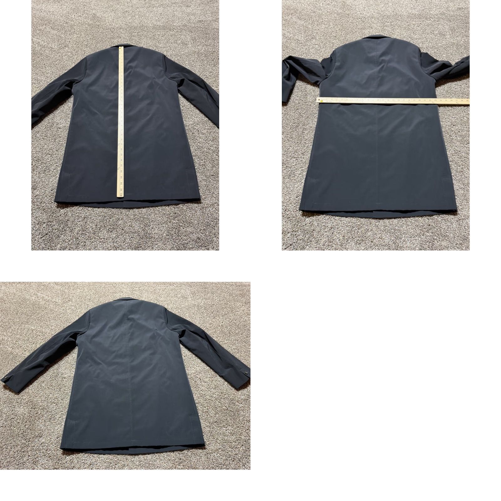 Ralph Lauren VINTAGE Ralph Lauren Mens Overcoat Black Trench Top Coat Jacket 42R Large Size US XL / EU 56 / 4 - 9 Thumbnail