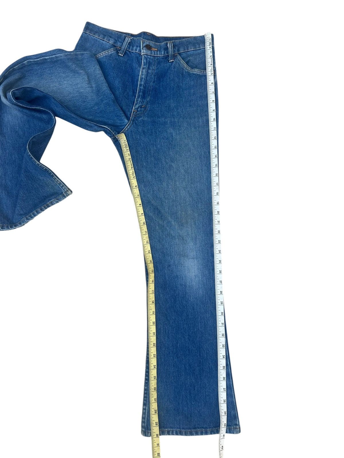 Levi's Vintage 1991 Levi’s 646 Orange Tab Mud Denim Bootcut Jeans Size US 30 / EU 46 - 6 Thumbnail