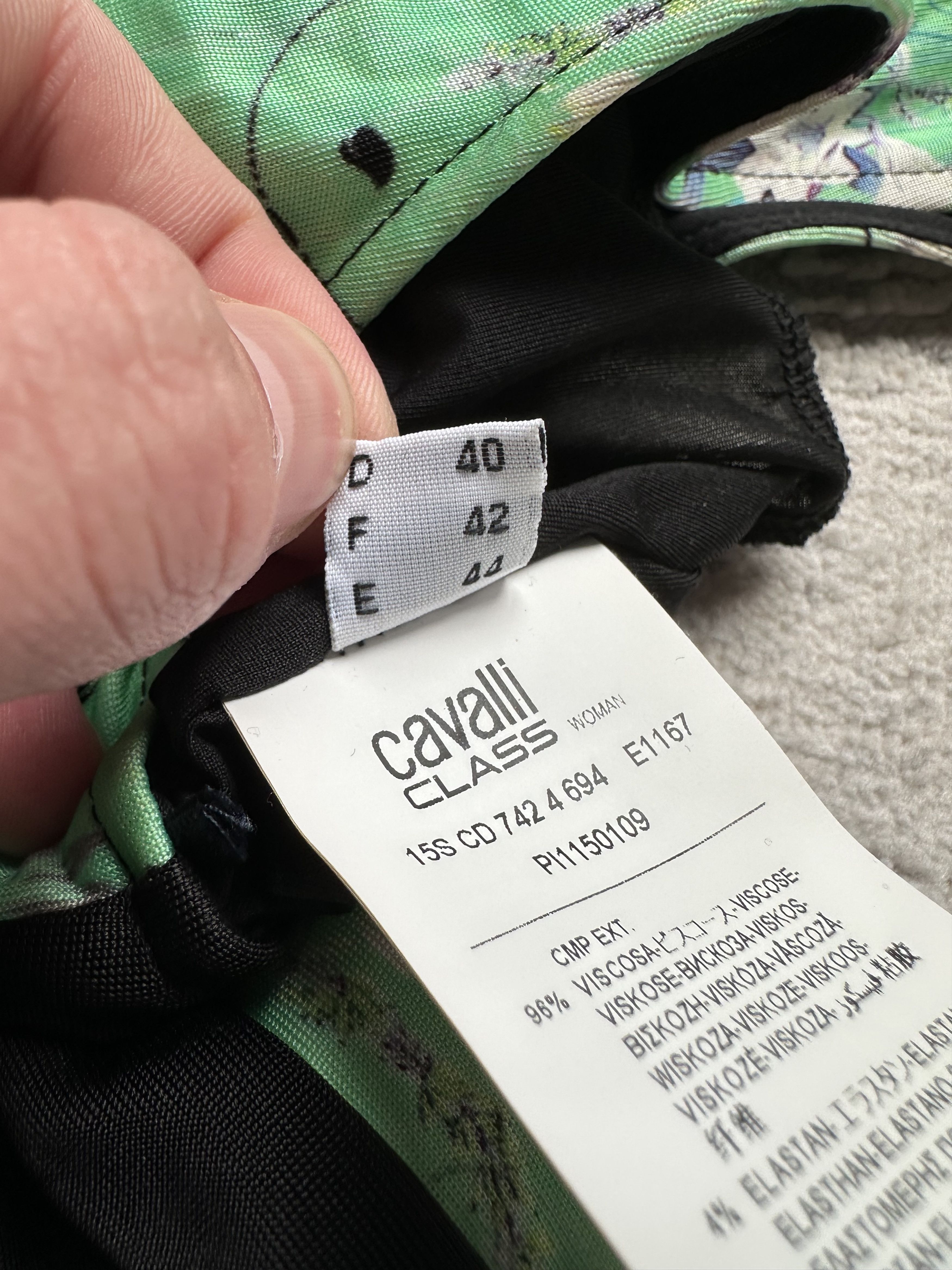 Roberto Cavalli Roberto Cavalli dress Size L / US 10 / IT 46 - 9 Thumbnail