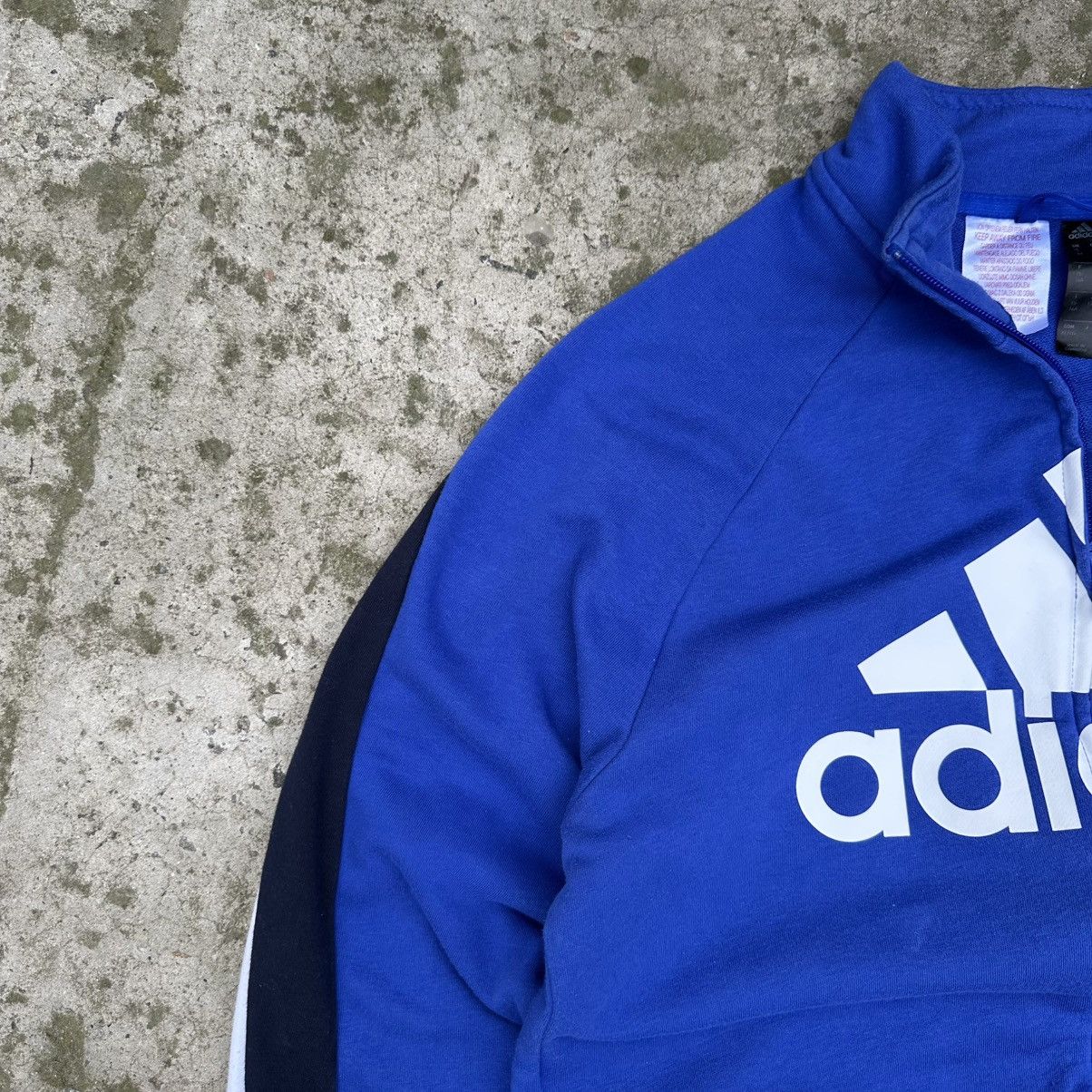 Adidas Vintage Adidas Kids Zip Sweater 15-16 Years Y2K 00s USA Size US XXS / EU 40 - 6 Thumbnail