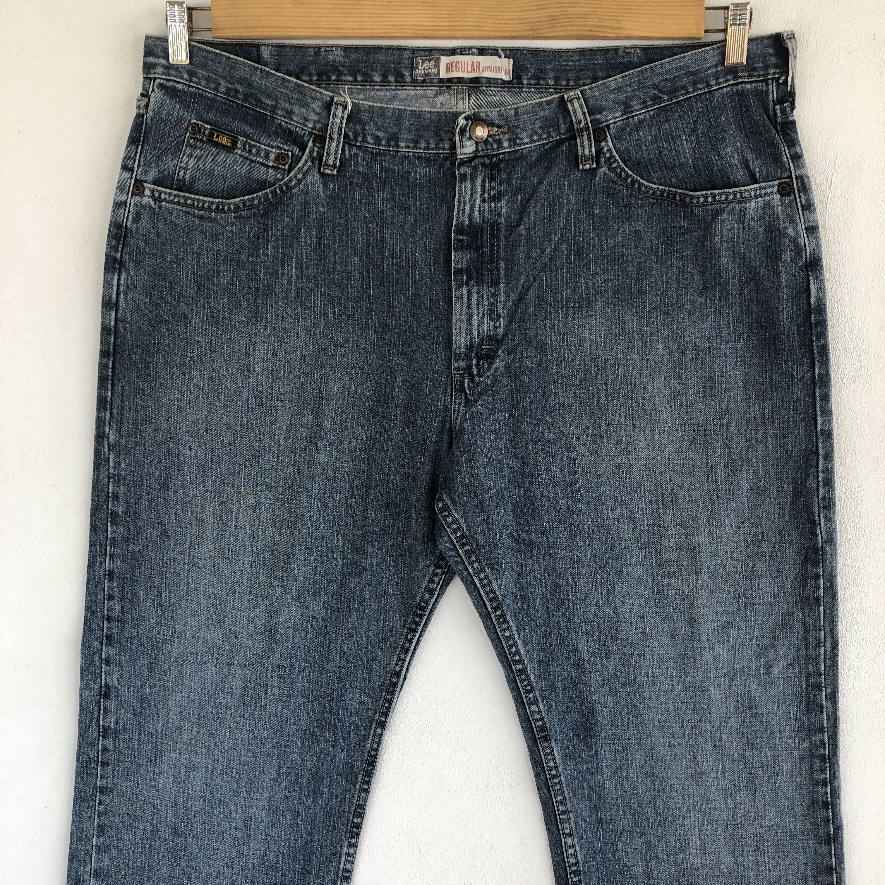 Lee Vintage Y2K Lee Baggy Jeans Oversized Lee Sanforized Denim Size US 40 / EU 56 - 3 Thumbnail