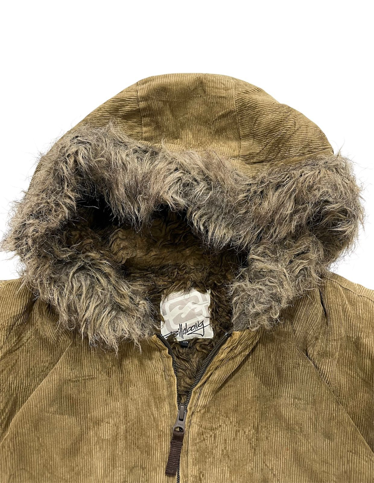 Billabong Vintage Billabong Corduroy Fur Jacket Size US M / EU 48-50 / 2 - 5 Thumbnail