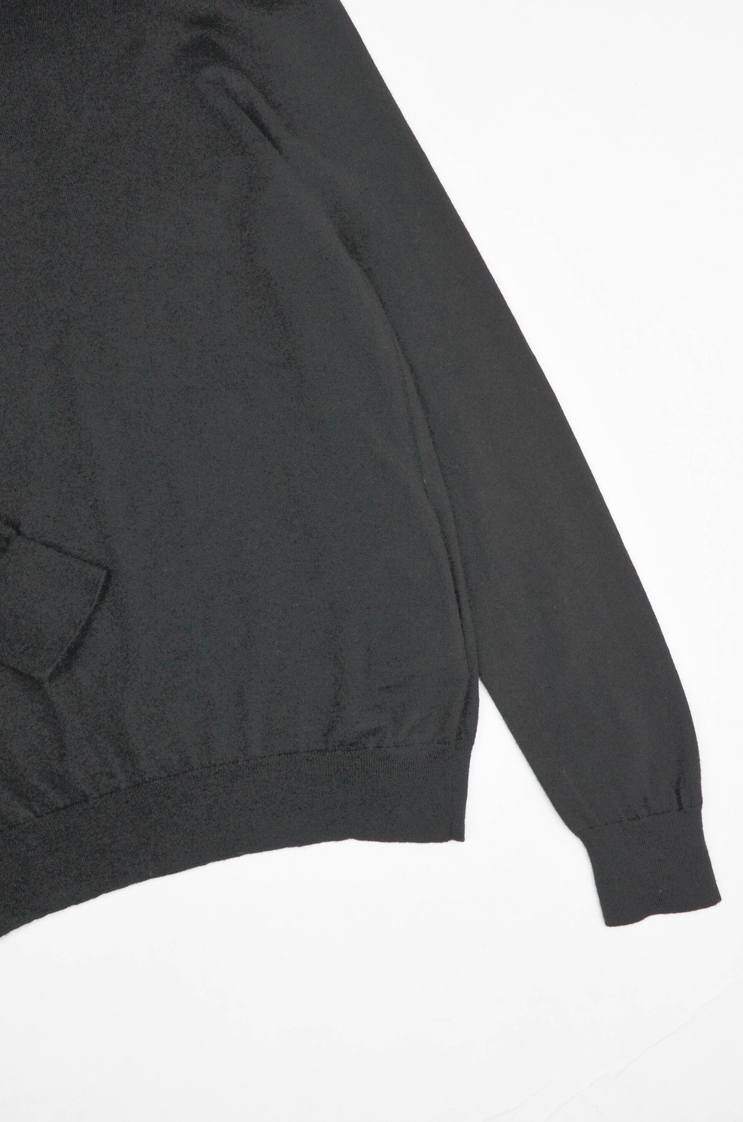 Prada Prada Black Wool Knit Polo Sweater - Size L Size US L / EU 52-54 / 3 - 4 Thumbnail