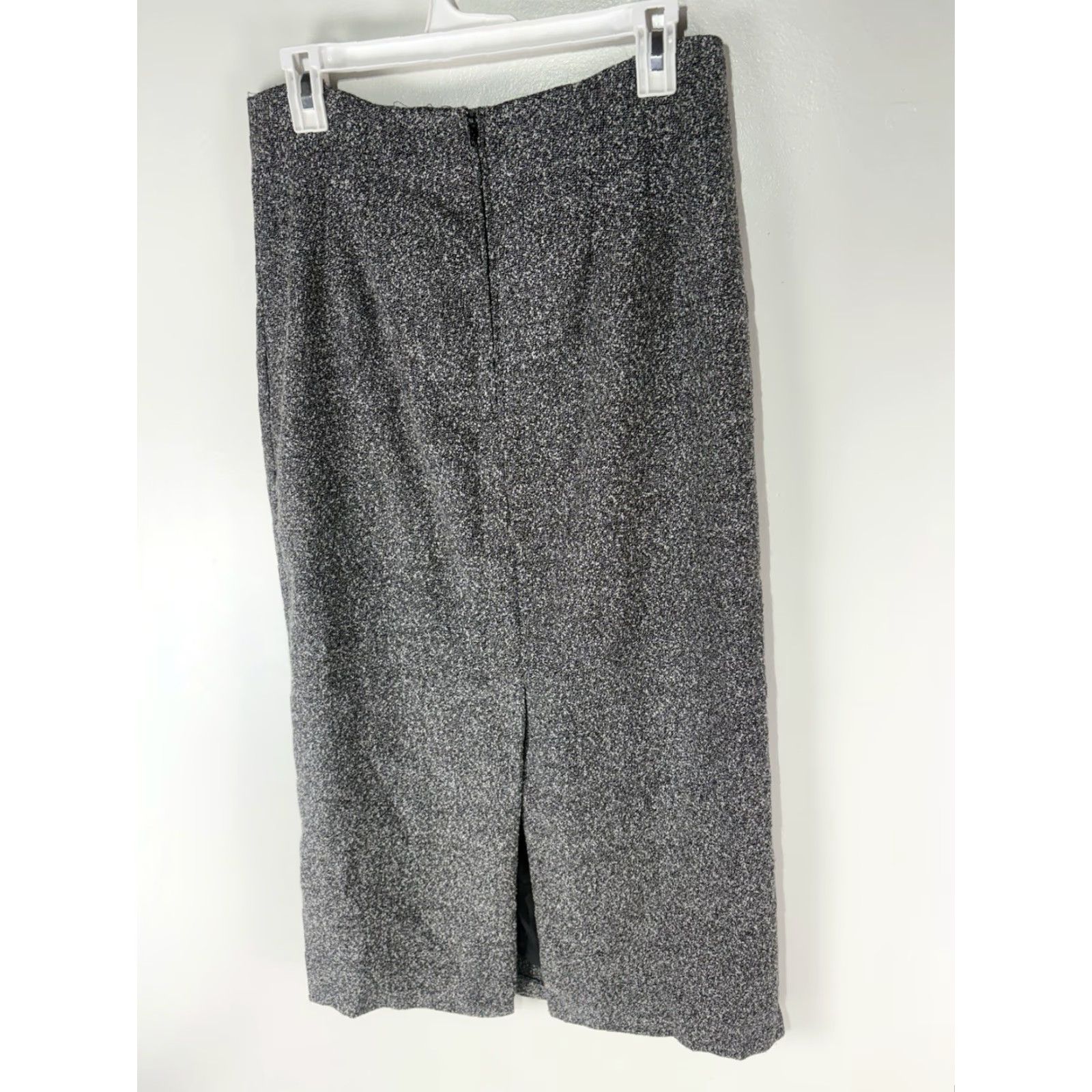 Vintage Vintage Briggs Block/Bk Wht Marled Textured Maxi Skirt Womens Size 10 USA Size 32" / US 10 / IT 46 - 4 Thumbnail