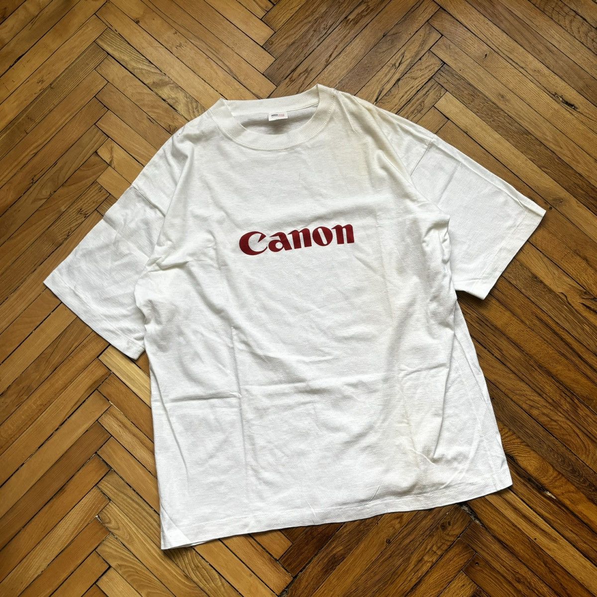 Canon × Vintage Vintage 80’s Faded Canon T-Shirt Size US L / EU 52-54 / 3 - 1 Thumbnail