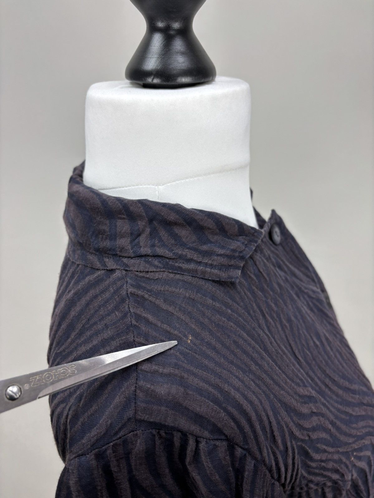 Other Womens blouse Grizas Size M Color Black/Brown Size M / US 6-8 / IT 42-44 - 9 Thumbnail