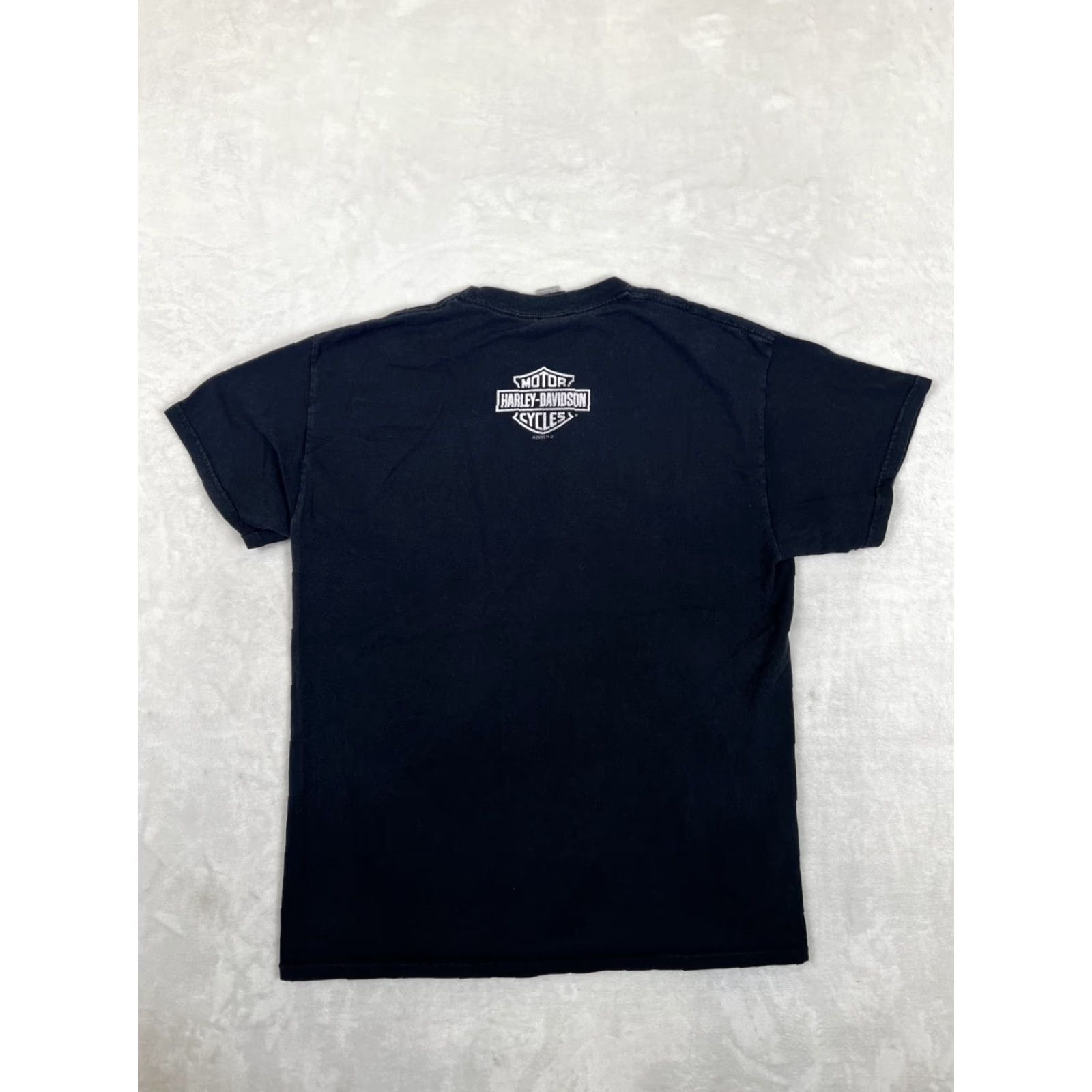 Harley Davidson Harley-Davidson T-Shirt Black "Livewire" Retro Crew Neck Short Sleeve L Men 90s Vintage-Style California Skull Logo"} Size US L / EU 52-54 / 3 - 6 Thumbnail
