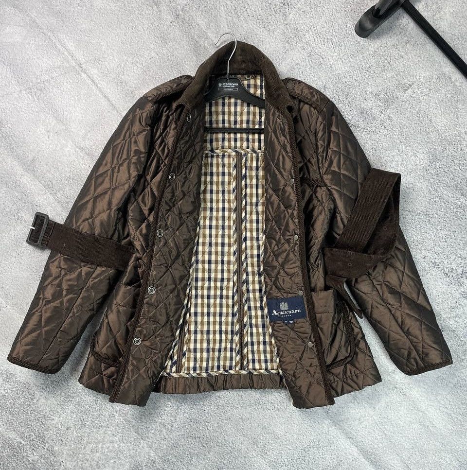 Aquascutum × Designer Aquascutum ladies quilted jacket Size S / US 4 / IT 40 - 3 Thumbnail