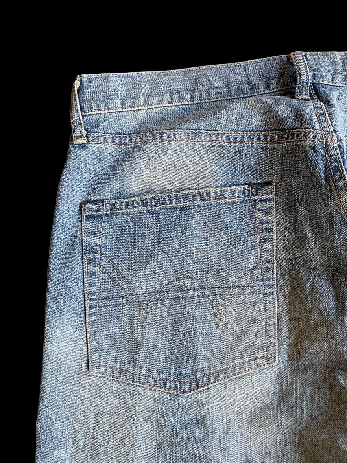 Other EDWIN 505Z SELVEDGE BAGGY FADED&RUSTY DENIM Size US 34 / EU 50 - 14 Thumbnail