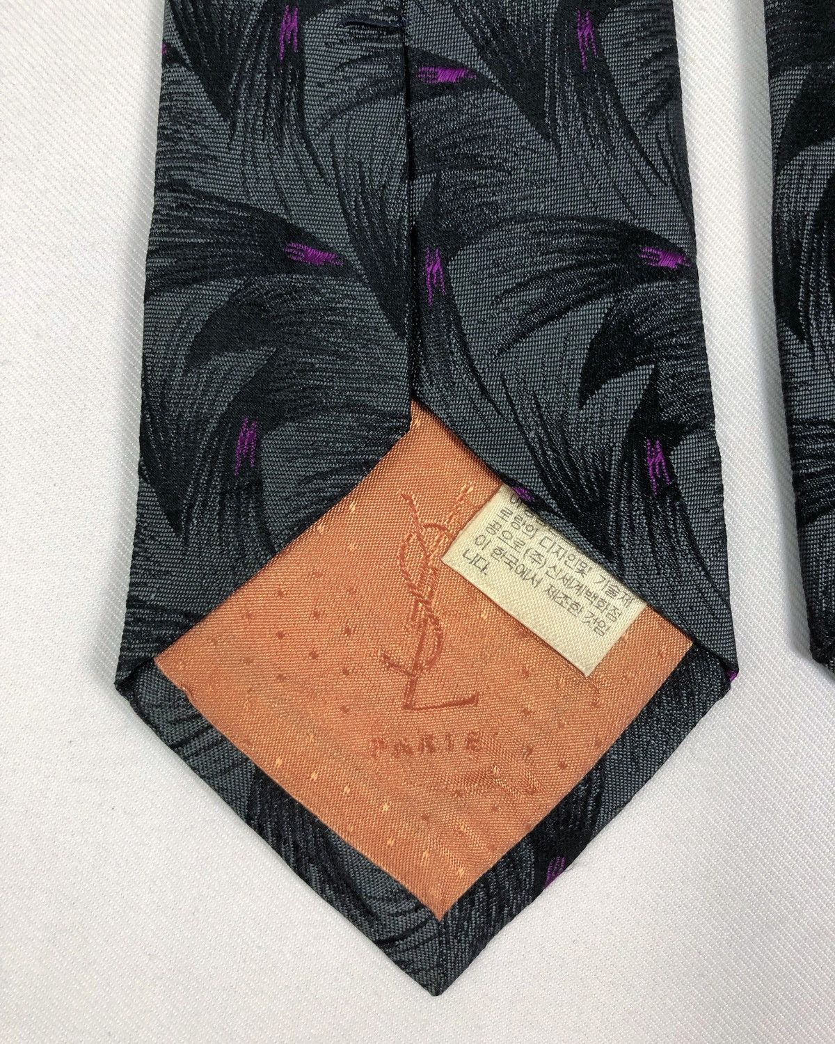 Yves Saint Laurent Rare Vintage Yves Saint Laurent YSL Silk Tie Size ONE SIZE - 5 Thumbnail