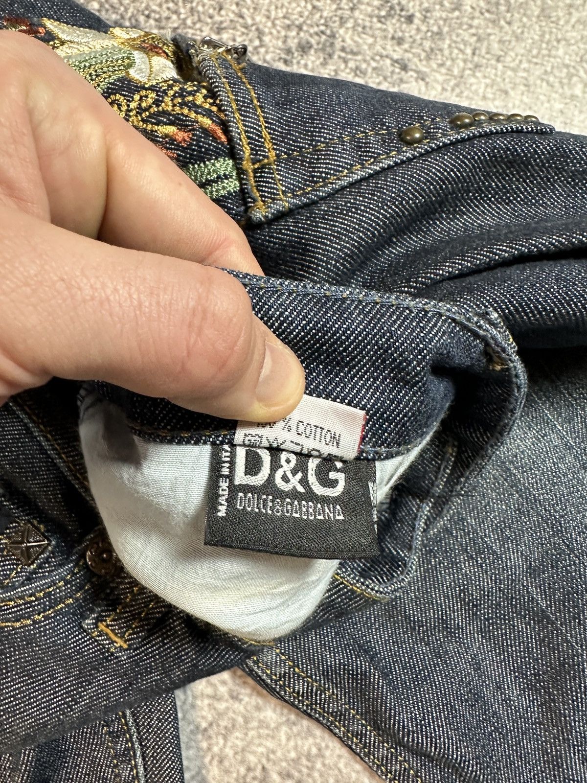 Dolce & Gabbana Y2K Vintage Dolce&Gabbana Jeans Streetwear Women’s 31 Alt Size 31" - 7 Thumbnail