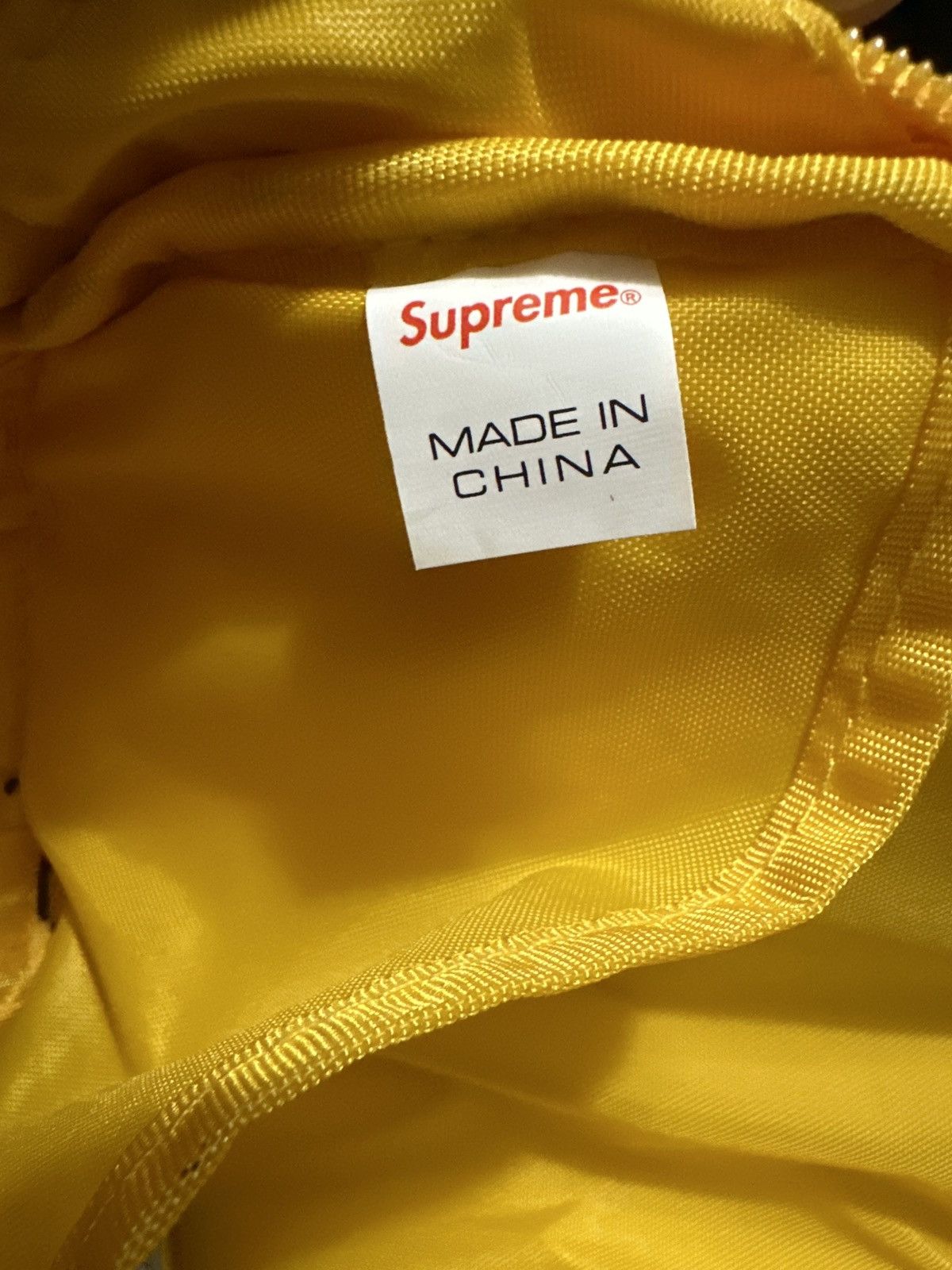 Supreme Yellow Supreme Fanny Pack / Cross Bag Size ONE SIZE - 4 Thumbnail