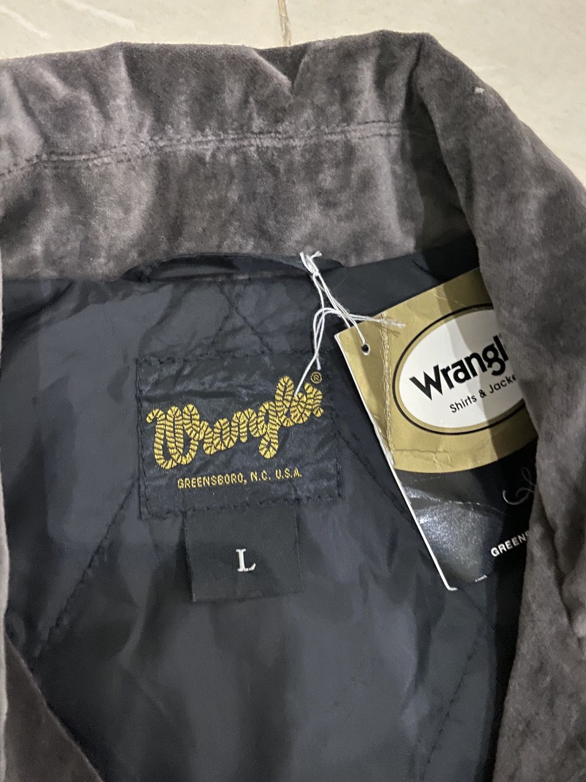 Wrangler Wrangler Texas Usa FFA Style Brown Velvet Jacket Size US L / EU 52-54 / 3 - 4 Thumbnail