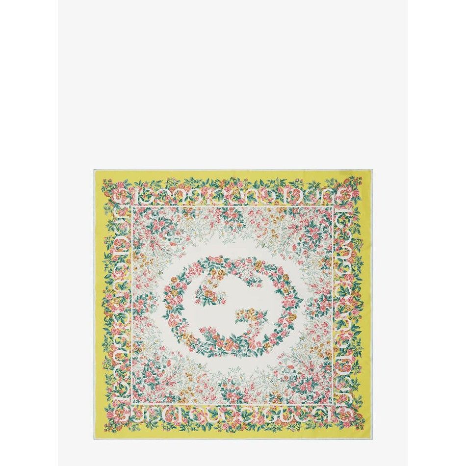 Gucci GUCCI Silk Scarf New & Authentic Size ONE SIZE - 1 Preview