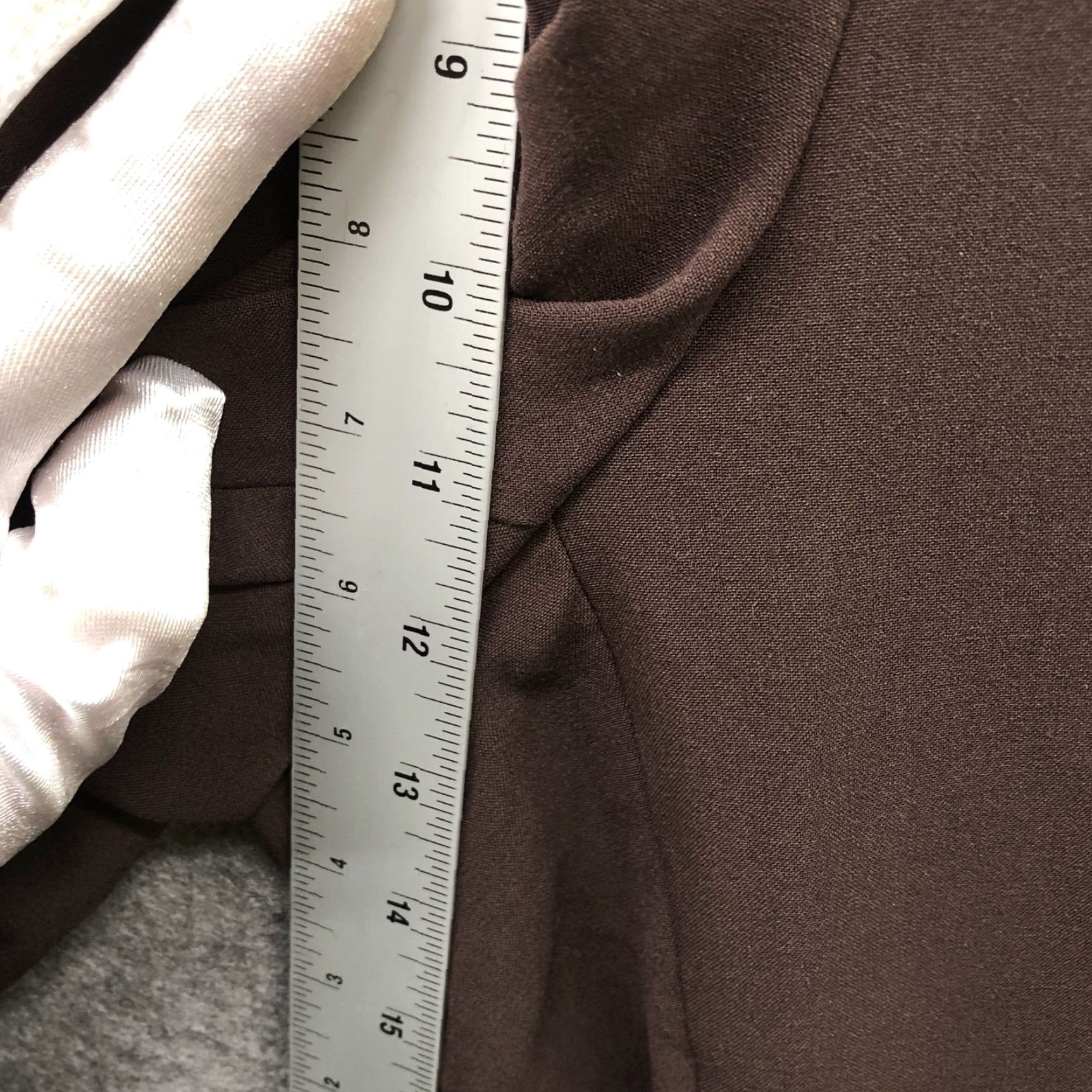 Vintage NWT East 5th Brown Dress Pants Womens 14W Classic Fit Straight Leg Sits At Waist Dress Pants Womens 14W Brown East 5th NWT Size 36" / US 14 / IT 50 - 7 Thumbnail