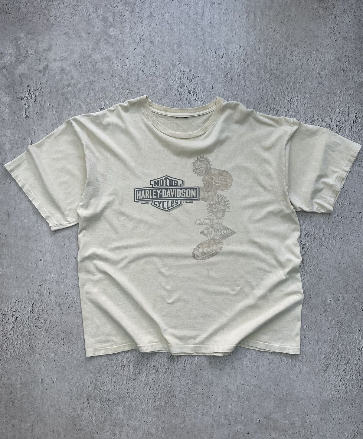 Harley Davidson Vintage 90s Harley Davidson 3d emblem single stitch t shirt Size US XL / EU 56 / 4 - 1 Thumbnail