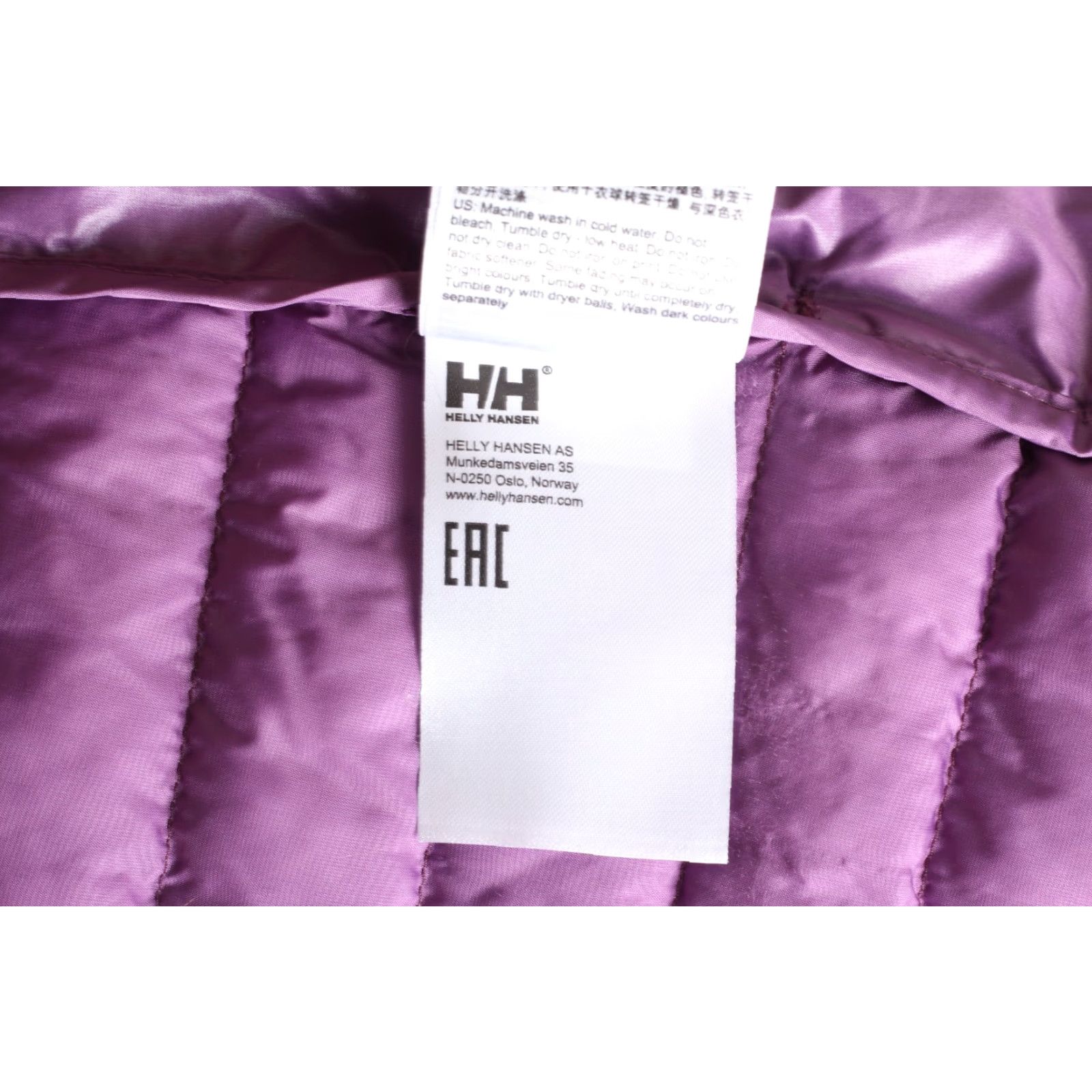 Helly Hansen VINTAGE HELLY HANSEN Sirdal Hooded Padded Jacket Women L Purple MJ6007 Size L / US 10 / IT 46 - 7 Thumbnail