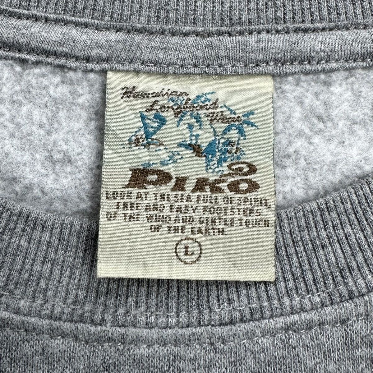 Japanese Brand VINTAGE PIKO HAWAIIAN LONGBOARD WEAR SURFERS Size US L / EU 52-54 / 3 - 4 Thumbnail