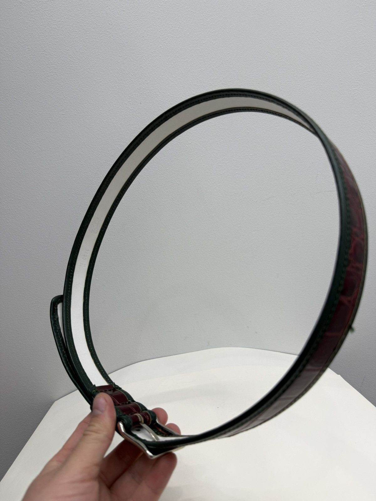 Gianfranco Ferre Gianfranco Ferre Gucci Style Leather Belt Size 34 - 3 Thumbnail
