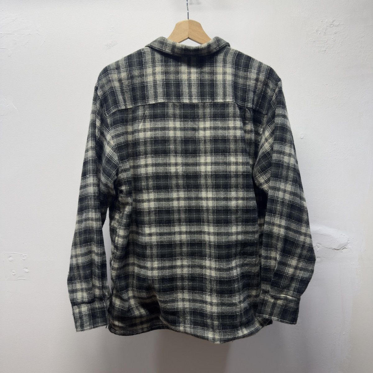 Vintage Faded Plaid Thermal Lined Flannel Shirt ERD Grunge Chrome Size US S / EU 44-46 / 1 - 2 Thumbnail
