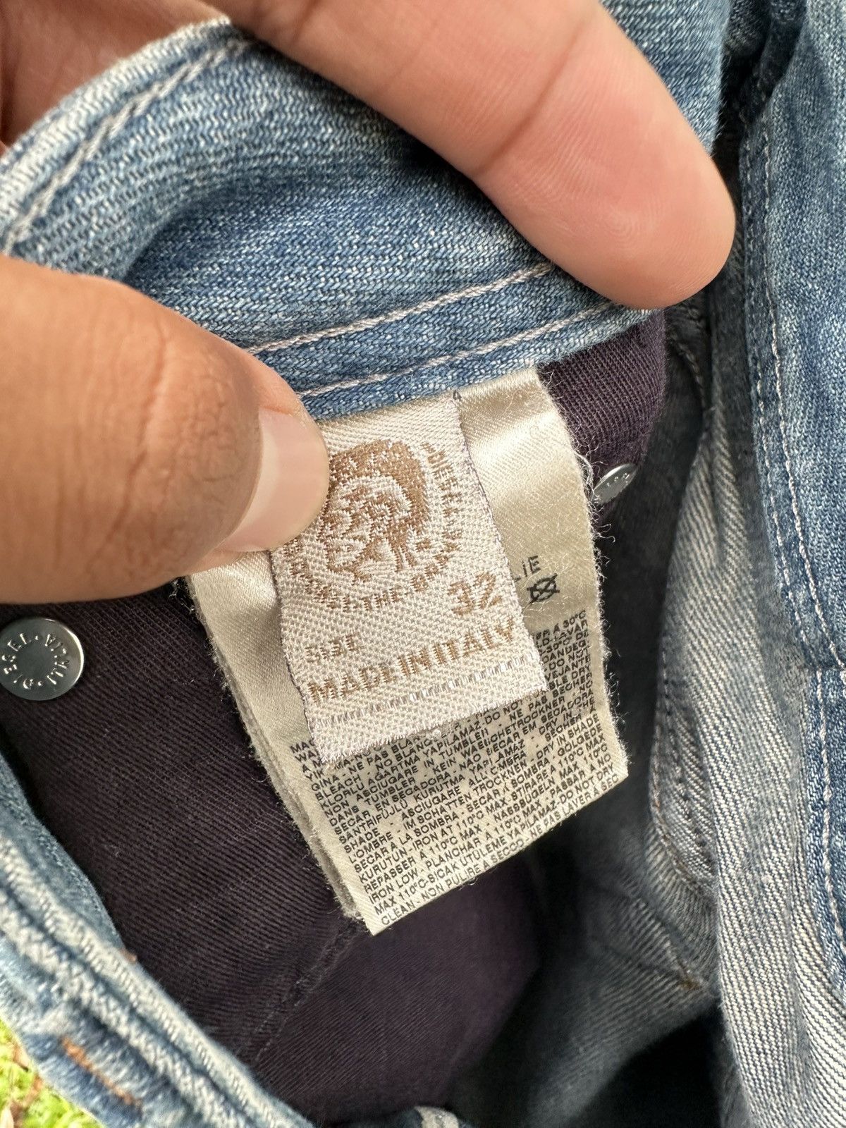 👹Vintage Diesel Viker THRASHED Baggy Jeans
