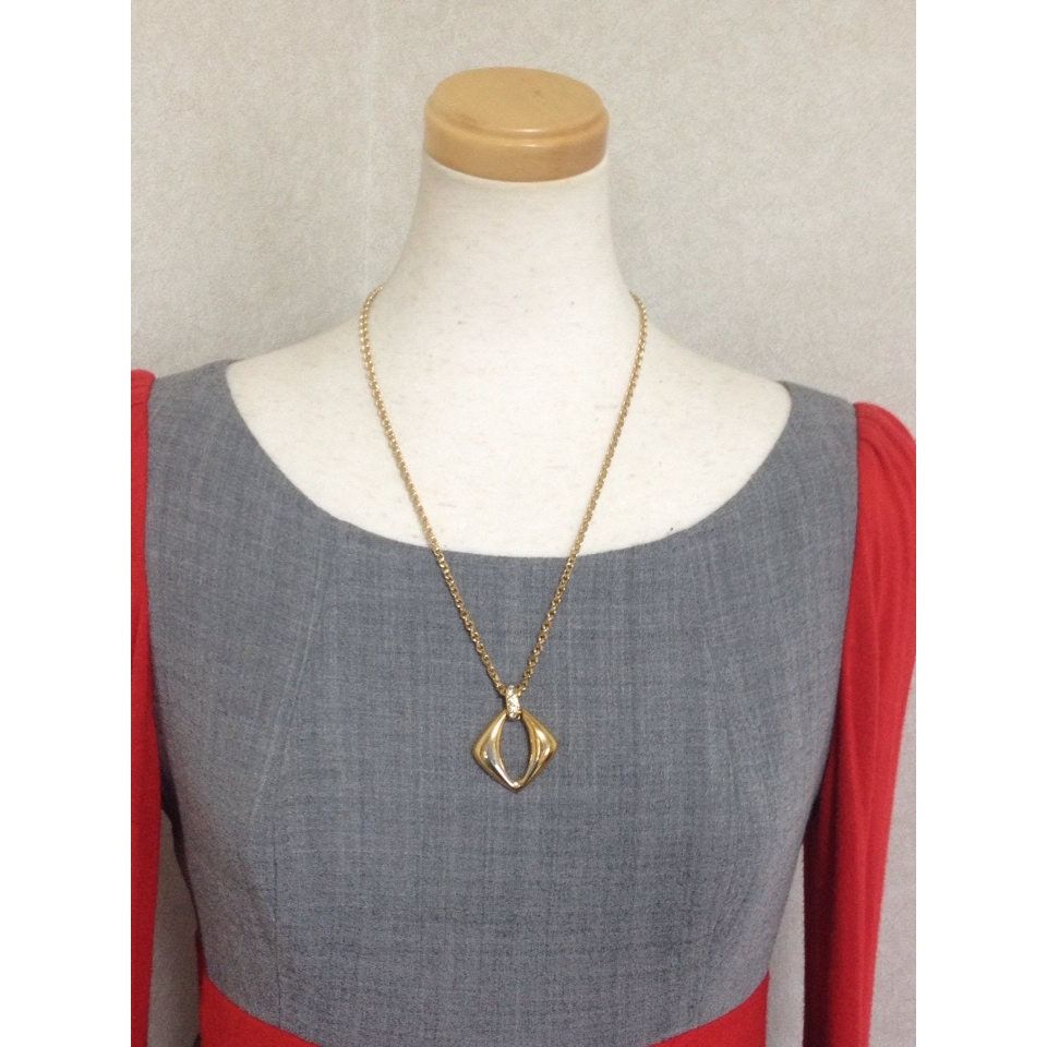 Yves Saint Laurent Vintage Yves Saint Laurent, YSL golden chain necklace Size ONE SIZE - 5 Thumbnail