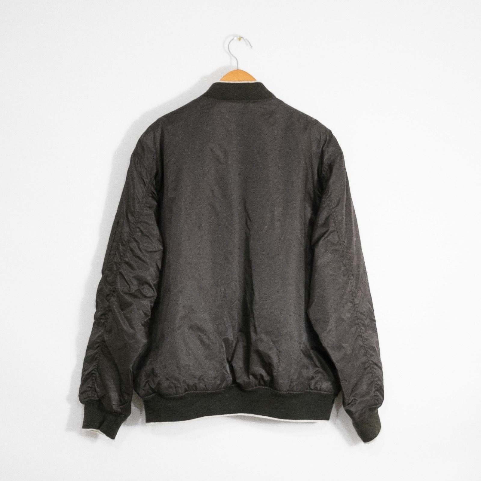 Southpole Vintage Southpole Bomber Jacket Mens XL - Brown Reversible Size US XL / EU 56 / 4 - 5 Thumbnail