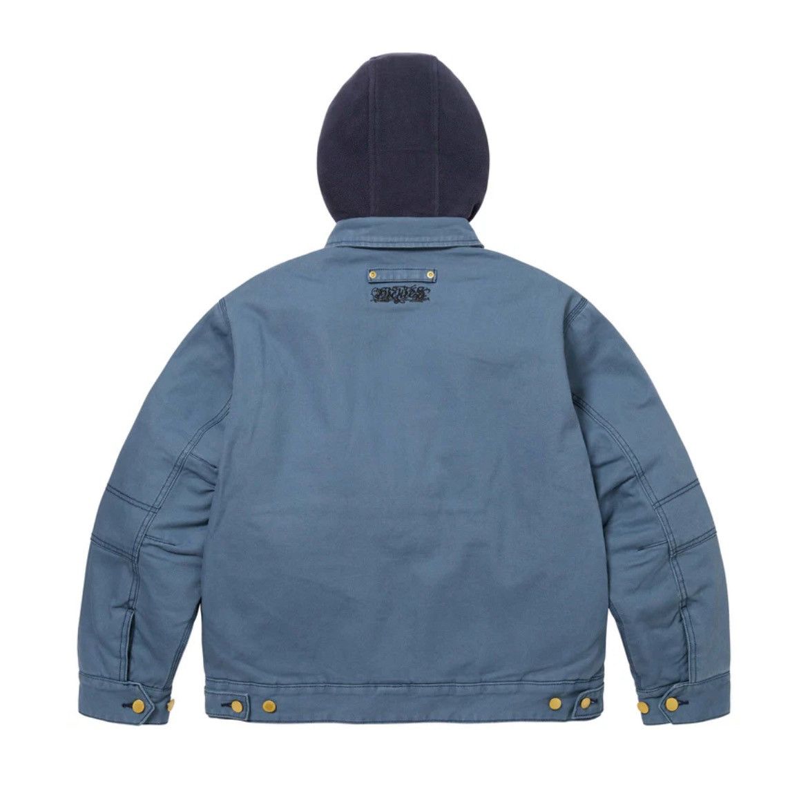 Dickies × Supreme Supreme Dickies Light Blue Hooded Work Jacket Size US M / EU 48-50 / 2 - 2 Thumbnail