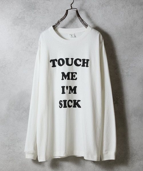Number (N)ine number nine TOUCH ME I'M SICK L/S T-SHIRT Size US L / EU 52-54 / 3 - 1 Thumbnail