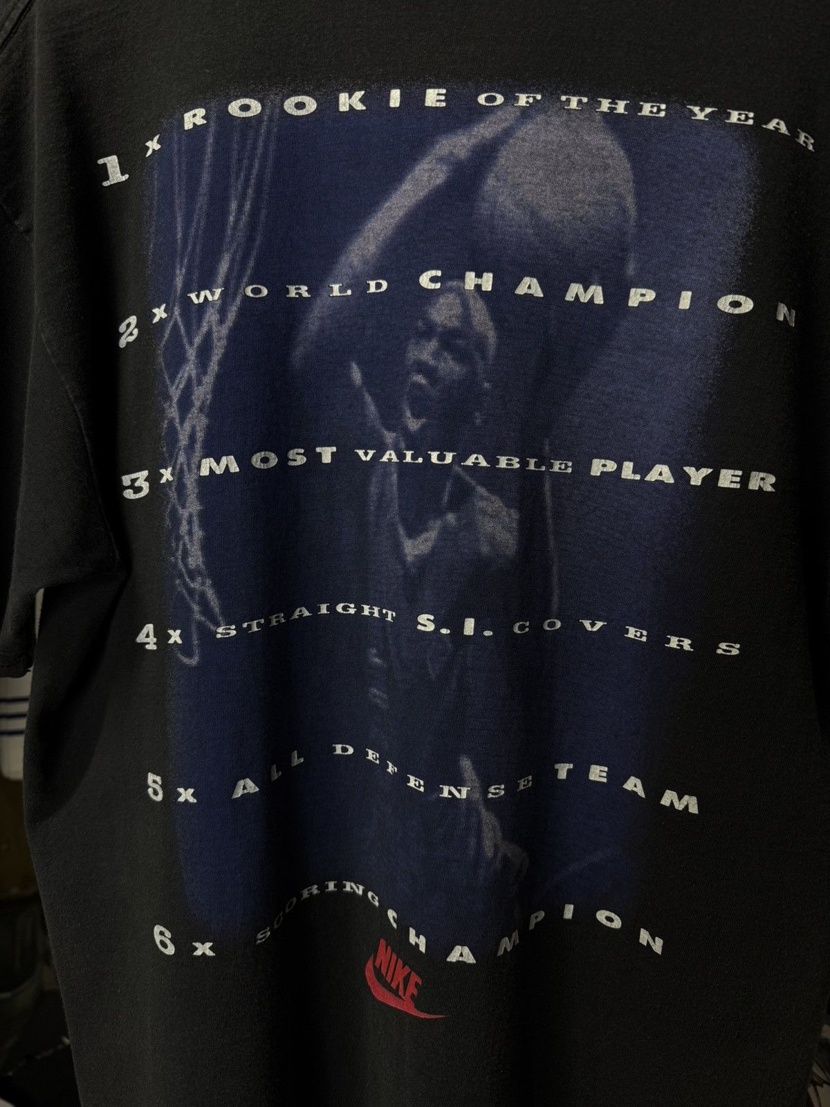 Vintage Vintage 90’s Michael Jordan Nike T-Shirt Adult Size Medium Size US M / EU 48-50 / 2 - 4 Thumbnail
