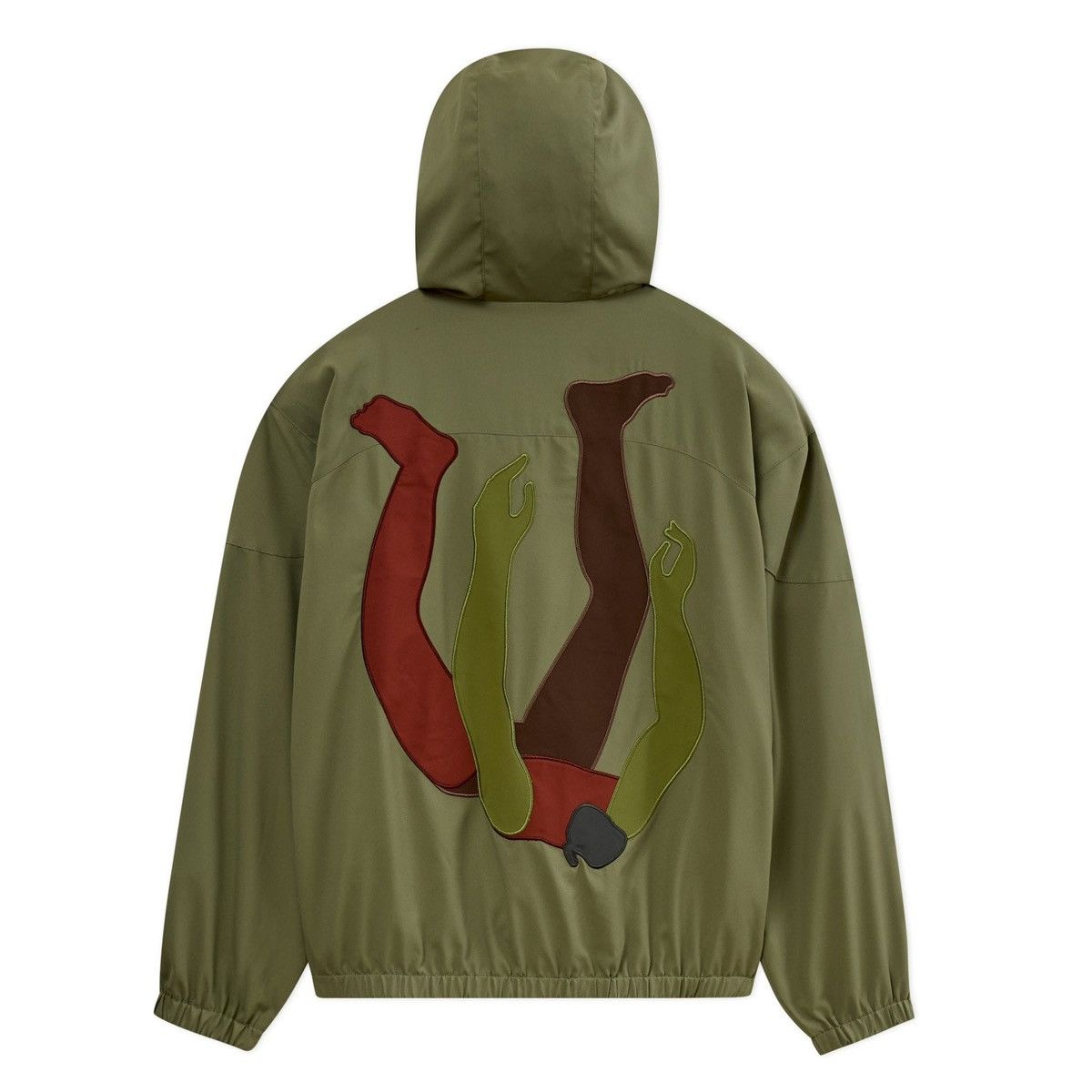 KidSuper KidSuper Studios Falling Guy Insulated Windbreaker Green Size US L / EU 52-54 / 3 - 5 Thumbnail