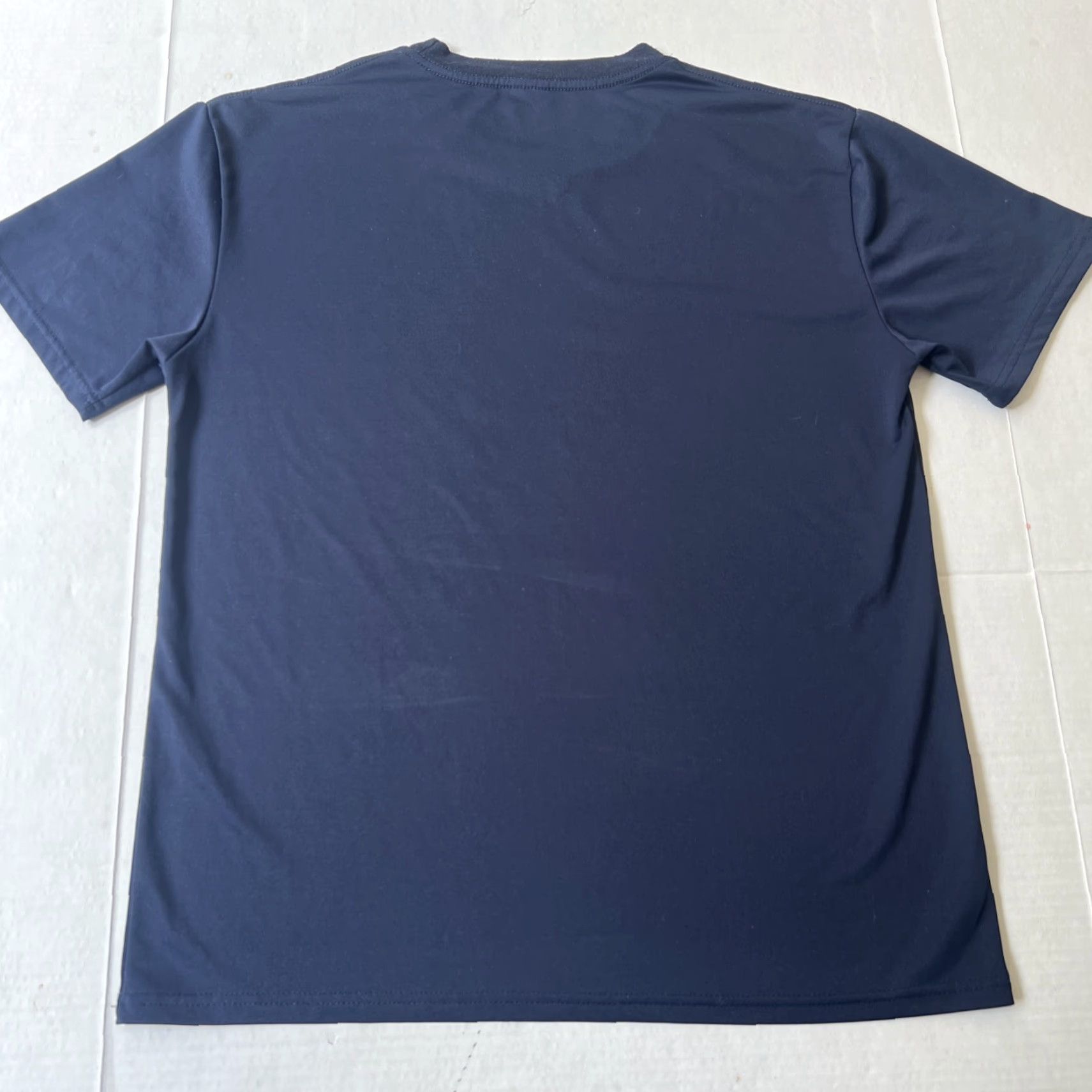 Fender VINTAGE Fender Logo Athletic Shirt Jersey XL Blue Guitar Makers Mens T-Shirt Size US XL / EU 56 / 4 - 4 Thumbnail