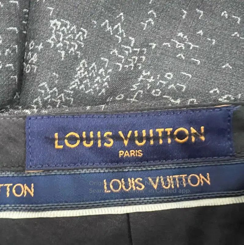 Louis Vuitton Louis Vuitton Gray Logo Casual Pants for Men . Size US 32 / EU 48 - 4 Thumbnail