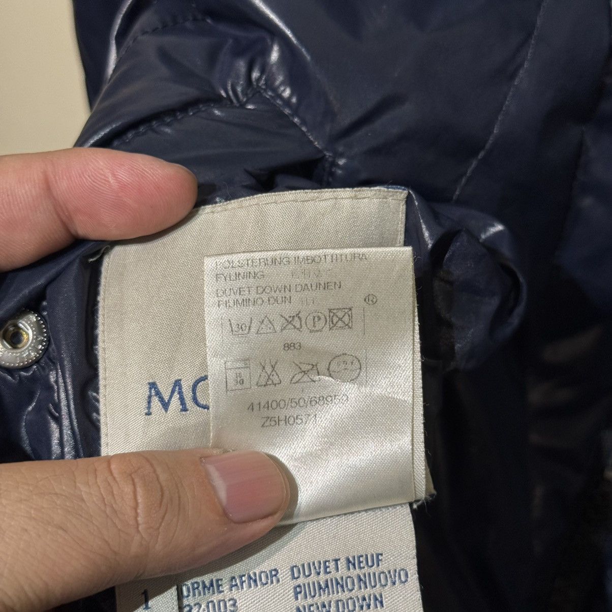 Moncler Moncler Vintage Reversible "M" Chevron Down Puffer Jacket Size US S / EU 44-46 / 1 - 14 Thumbnail