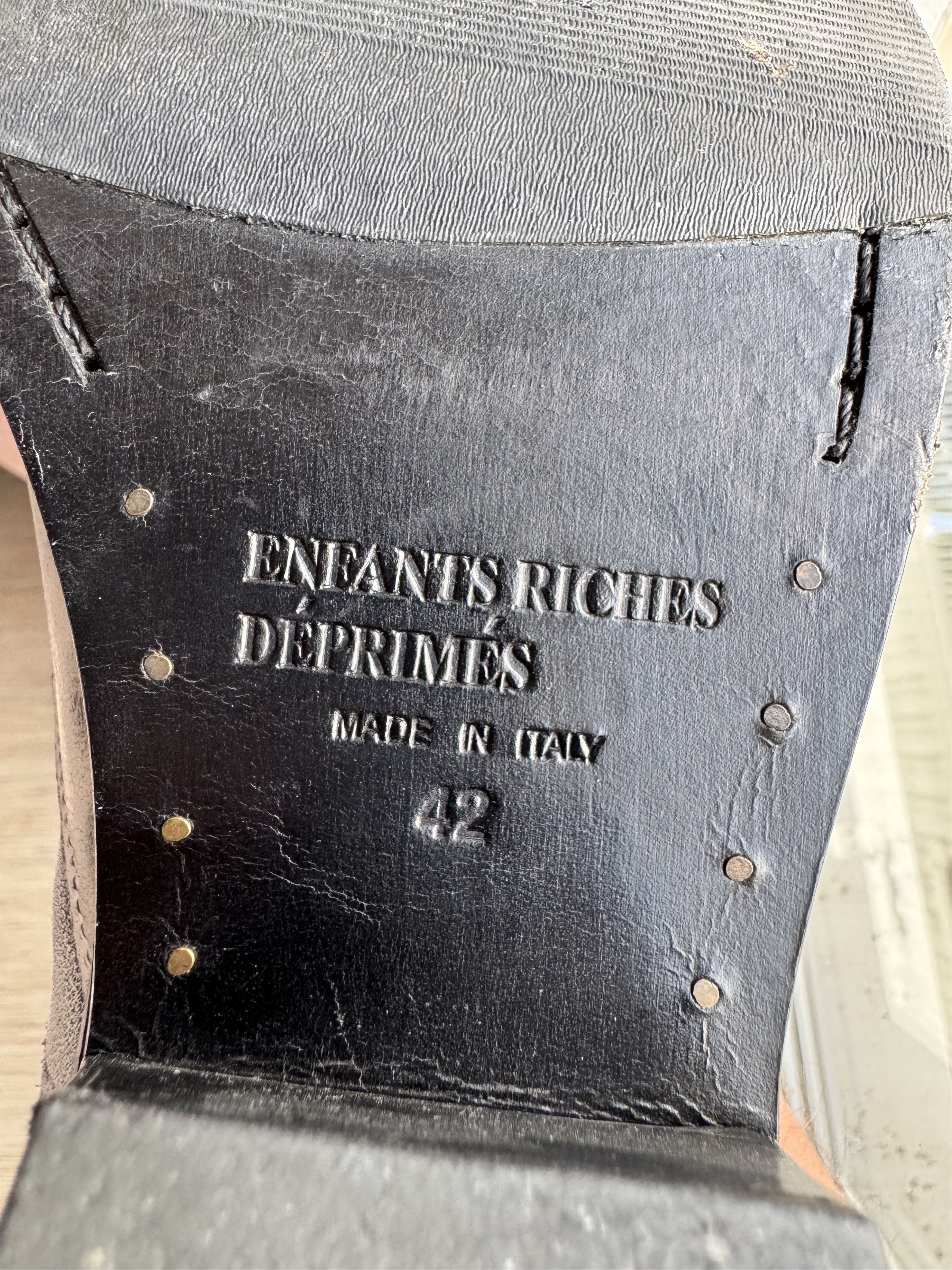 Enfants Riches Deprimes Enfants Riches Deprimes Midnight Cowboy Boots Worn Out White Size US 9 / EU 42 - 10 Thumbnail