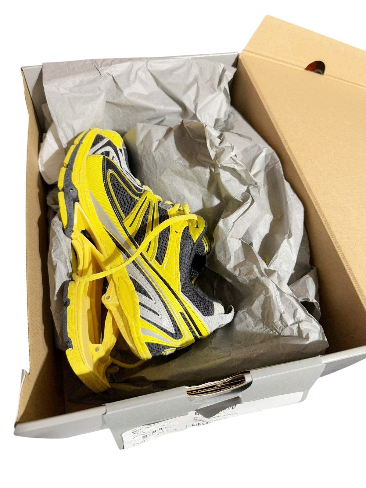 Balenciaga RARE Yellow Lightning X-Pander (X Pander) Heel Sneaker Size US 7 / EU 40 - 6 Thumbnail