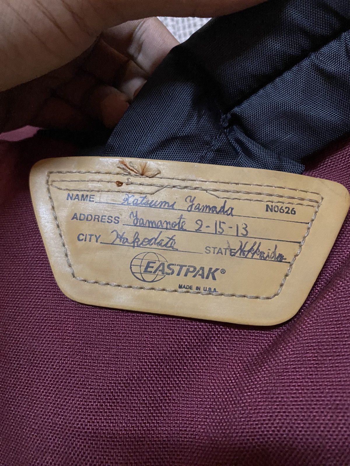 Eastpak Vintage 90s eastpak bagpack made in usa Size ONE SIZE - 11 Thumbnail