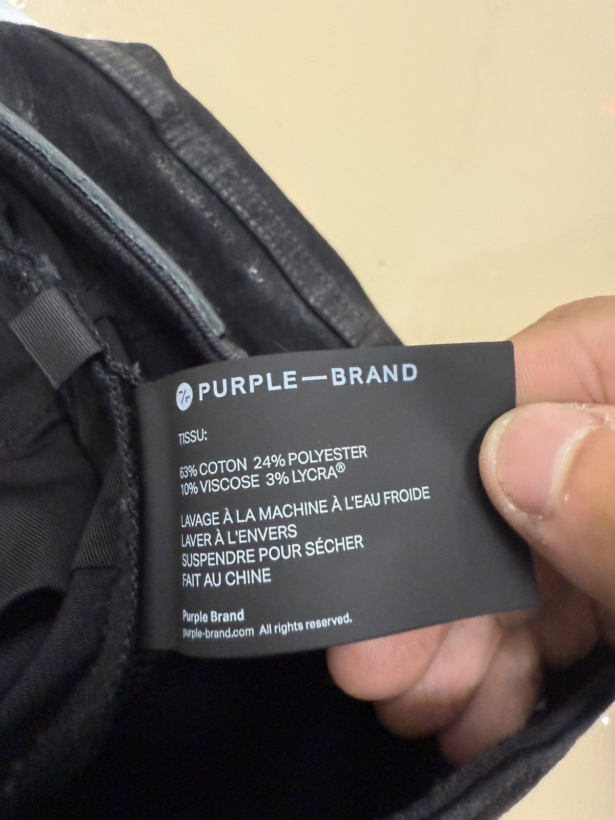 Other Purple Brand Skinny Flock Jeans Size 26" / US 2 / IT 38 - 6 Thumbnail